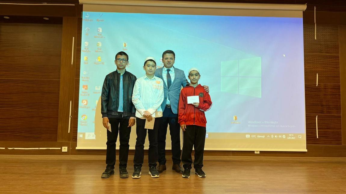 Genç Sada Kuran-ı Kerim Yarışması Bölge Üçüncülüğü
